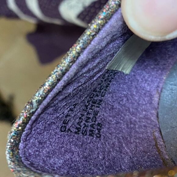 Glittery NWOT High Heel Pumps Sz 7 - Picture 7 of 7